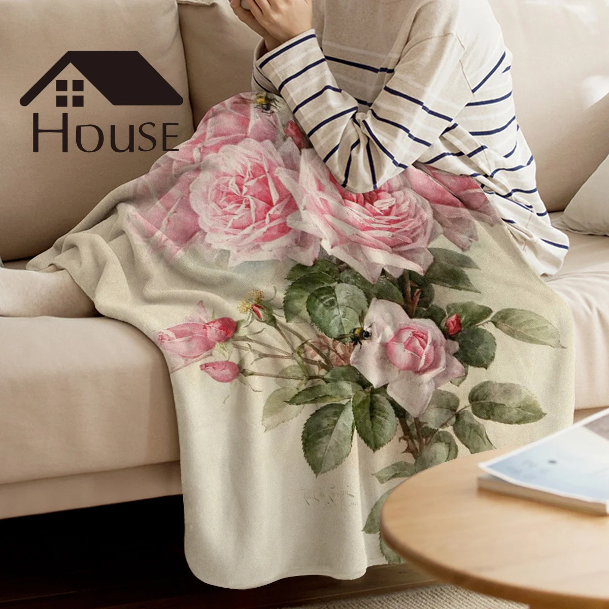 Pink Rose Valentine Throw Blanket Soft Comfortable Velvet Plush Blankets Warm Sofa Bed Sheets
Pink Rose Valentine Throw Blanket Soft Comfortable Velvet Plush Blankets Warm Sofa Bed Sheets