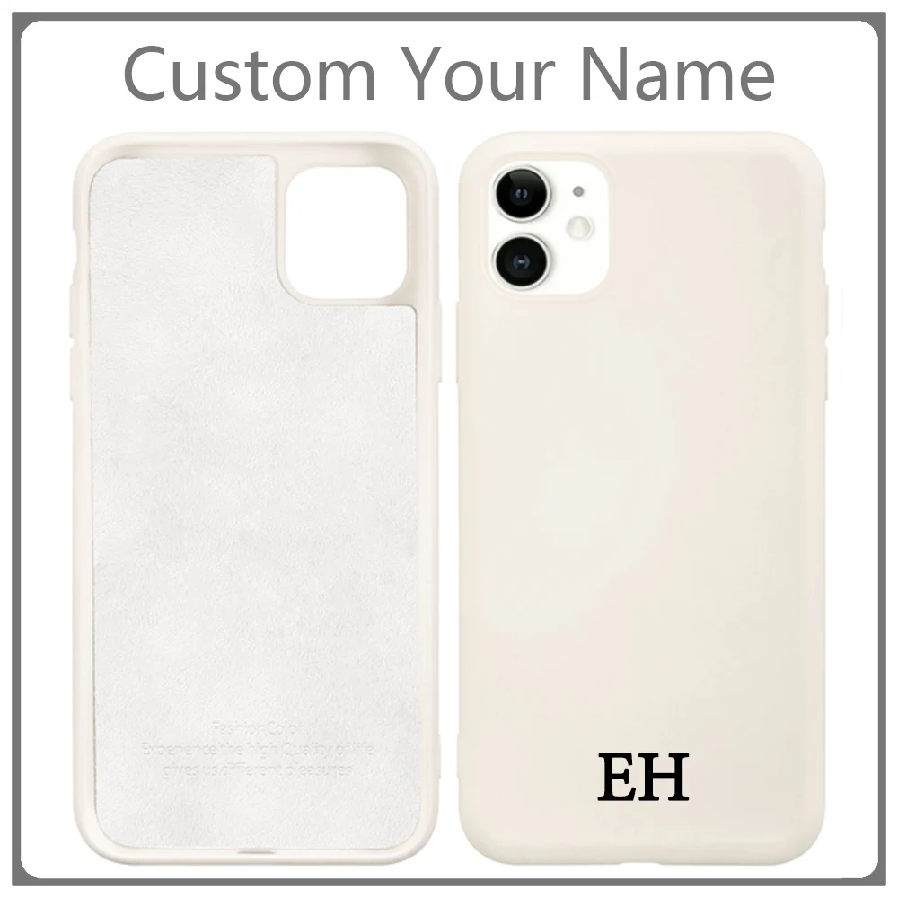 Custom Name Initials for Funda iPhone 11 Case SE 2020 8 Plus Silicone Cover Girls Gift Cute for iPhone 12 Pro Max 10 X XS XR 6 7
Custom Name Initials for Funda iPhone 11 Case SE 2020 8 Plus Silicone Cover Girls Gift Cute for iPhone 12 Pro Max 10 X XS XR 6 7