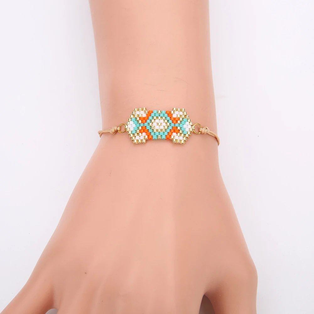 Rttooas Geometric Charm Bracelet MIYUKI Bead Bracelet Women Handmade Woven Fashion Tassel Jewelry Gift For Women 2019
Rttooas Geometric Charm Bracelet MIYUKI Bead Bracelet Women Handmade Woven Fashion Tassel Jewelry Gift For Women 2019