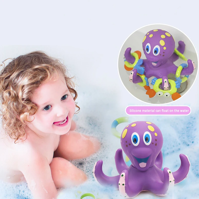 Baby Bath Toys Octopus Circle Bath Shower Educational Toys Summer Pool Toys Child Kids Birthday Gift Safe Material For Boys Girl
Baby Bath Toys Octopus Circle Bath Shower Educational Toys Summer Pool Toys Child Kids Birthday Gift Safe Material For Boys Girl