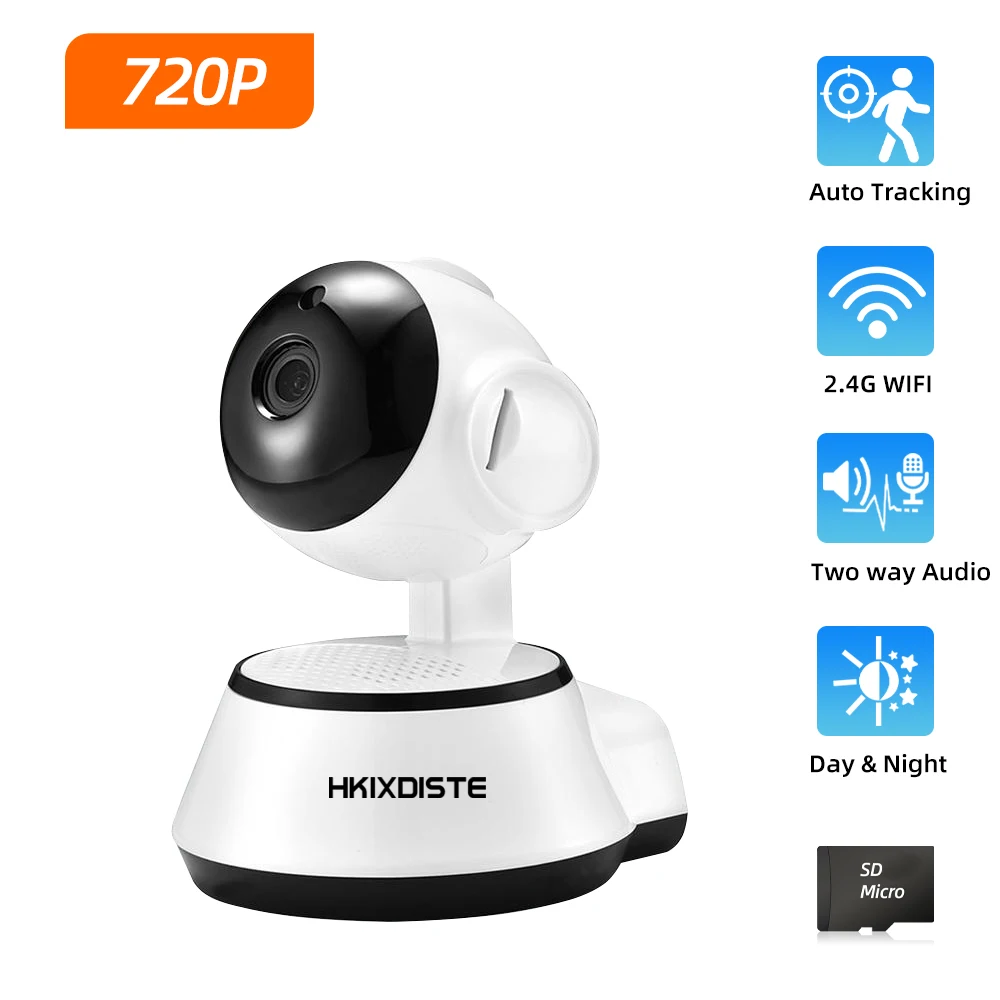 

IP Camera 720P Wireless Cloud Wifi Camera Smart Auto Tracking Human Home Security Surveillance CCTV Network Baby Monitor