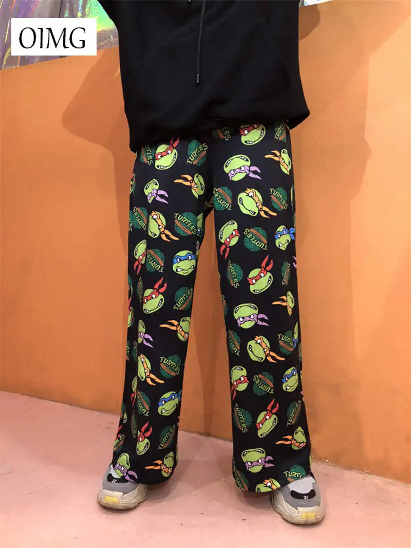 Retro Cartoon Printed Pants Harajuku Streetwear Pants Women Men Wide Leg Pants Pantalones Mujer Cintura Alta 2021 Hot Sale Pants
Retro Cartoon Printed Pants Harajuku Streetwear Pants Women Men Wide Leg Pants Pantalones Mujer Cintura Alta 2021 Hot Sale Pants
