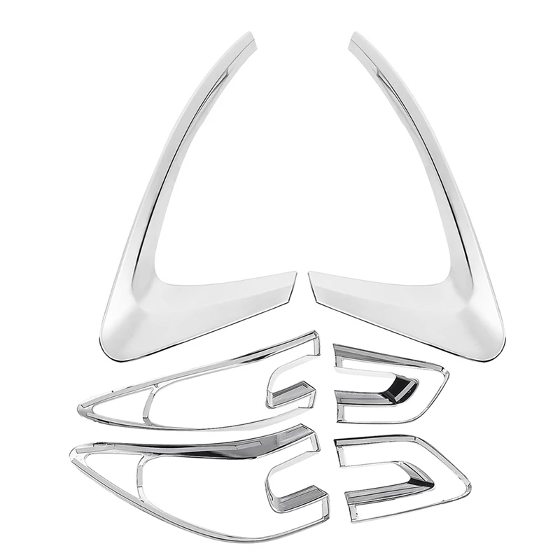 4Pcs Car Tail Light Cover Trim Frame for Renault Kadjar 2015-2018 & 2x Rear Fog Lights Covers Decoration Lamp Frame
4Pcs Car Tail Light Cover Trim Frame for Renault Kadjar 2015-2018 & 2x Rear Fog Lights Covers Decoration Lamp Frame