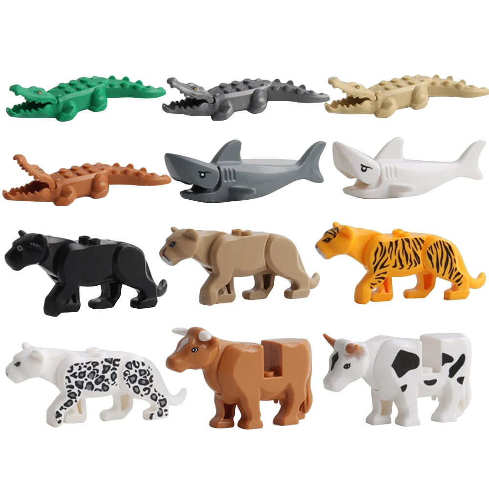 Animal Crocodile Shark Building Blocks Model Children Early Educational Toys Games Figure Locking Kids Brick Toy Holiday Gifts
Animal Crocodile Shark Building Blocks Model Children Early Educational Toys Games Figure Locking Kids Brick Toy Holiday Gifts