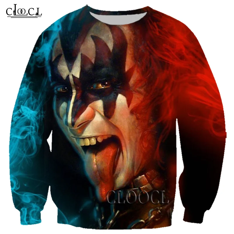 CLOOCL Drop Shipping Newest Popular Rock Metal Kiss Band 3D Print Popular Unisex Sweatshirt Casual Style Men Women Tracksuit Top
CLOOCL Drop Shipping Newest Popular Rock Metal Kiss Band 3D Print Popular Unisex Sweatshirt Casual Style Men Women Tracksuit Top