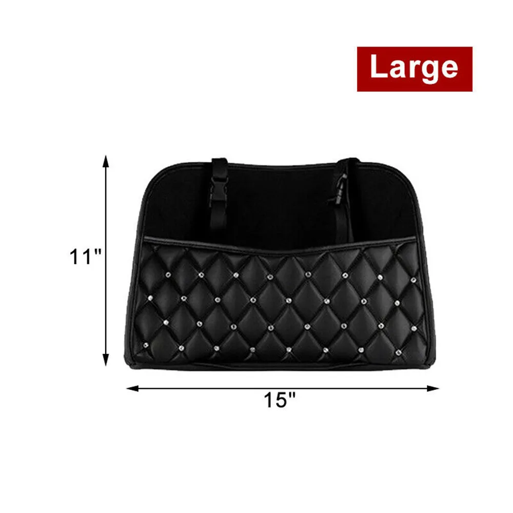 Car Seat Back Storage Bag Handbag Holder Pocket Organizer Seat Side Storage Leather Bag With Diamond For Packaging Car Organizer
Car Seat Back Storage Bag Handbag Holder Pocket Organizer Seat Side Storage Leather Bag With Diamond For Packaging Car Organizer