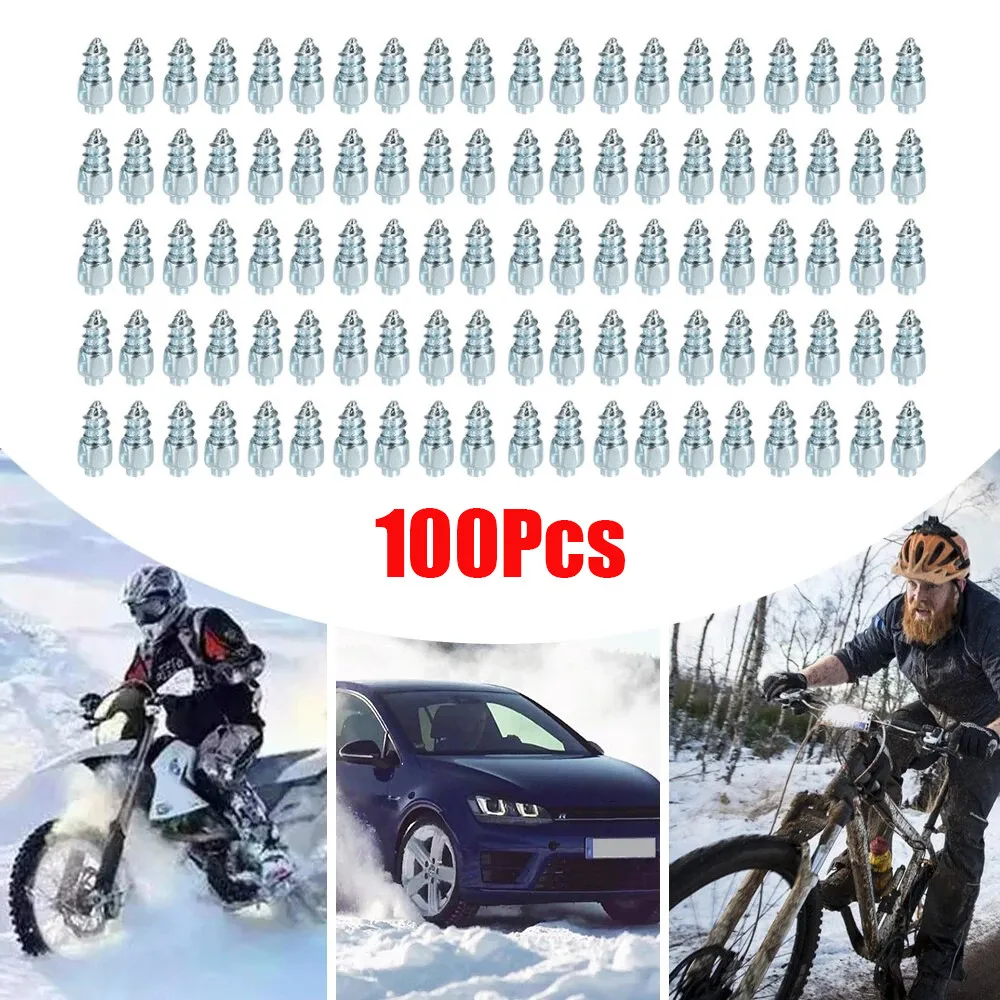 100pcs/200pcs Car Tire Spikes Anti-Slip Spikes For Winter Rubber Automobile Tire Studding Tool Vehicle Accessories
100pcs/200pcs Car Tire Spikes Anti-Slip Spikes For Winter Rubber Automobile Tire Studding Tool Vehicle Accessories