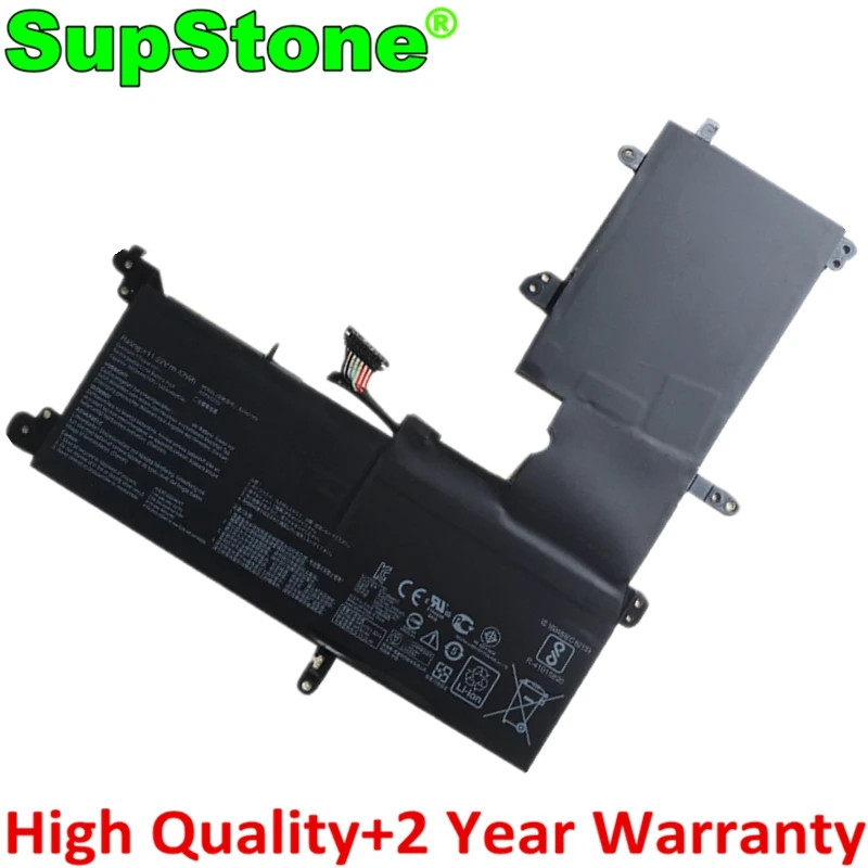 SupStone Genuine New B31N1705 Laptop Battery For Asus ZenBook Flip UX460UA TP410 TP410UF TP410UA TP410UAR TP410UR UX331UA Q405UA
SupStone Genuine New B31N1705 Laptop Battery For Asus ZenBook Flip UX460UA TP410 TP410UF TP410UA TP410UAR TP410UR UX331UA Q405UA