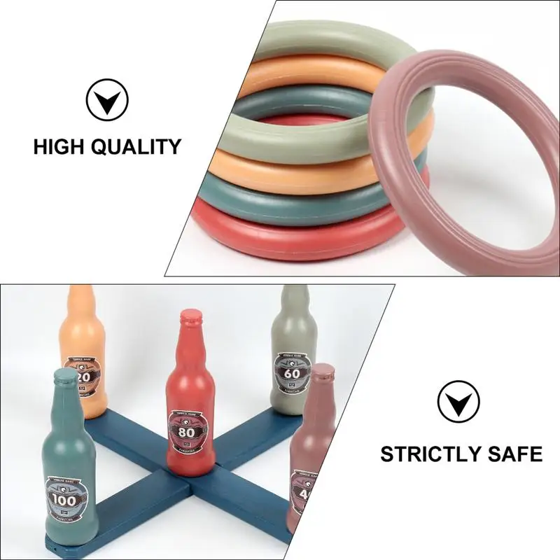 1 Set Interactive Ring Toss Game Toy Interactive Kids Bottle Ring Tossing Toy
1 Set Interactive Ring Toss Game Toy Interactive Kids Bottle Ring Tossing Toy