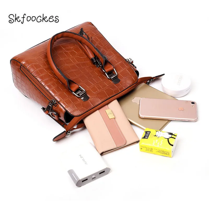skfoockes 2020 new shell-shaped crocodile pattern 4-piece set women's handbags & shoulder bags & crossbody bags
skfoockes 2020 new shell-shaped crocodile pattern 4-piece set women's handbags & shoulder bags & crossbody bags