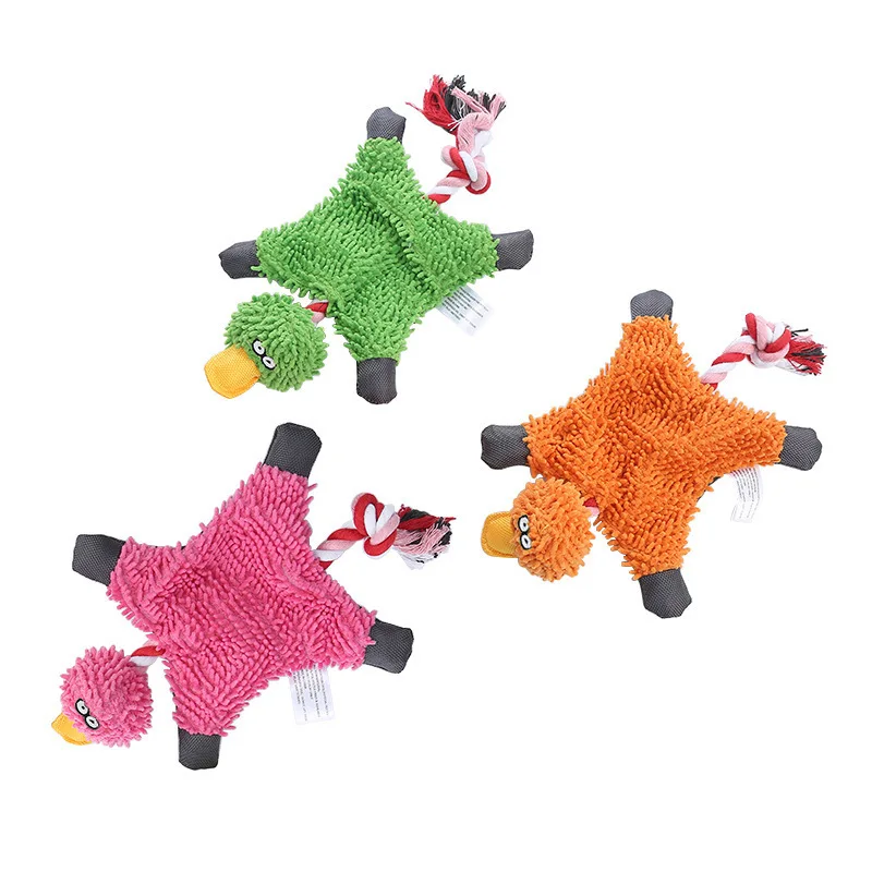 Pet Dog Squeaky Toy Durable Making Sound Plush Dog Puppy Chew Toys Training Teeth Cleaning Toys For Small Medium Dogs
Pet Dog Squeaky Toy Durable Making Sound Plush Dog Puppy Chew Toys Training Teeth Cleaning Toys For Small Medium Dogs