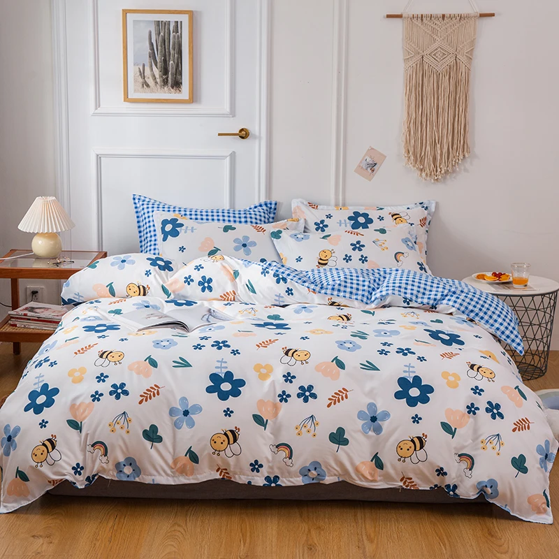 Breathable King ,Twin ,Full Size, Bedding Set 4 In 1,1 Duvet Cover ,2 Pillow Shams And 1 Bed Sheet Queen
Breathable King ,Twin ,Full Size, Bedding Set 4 In 1,1 Duvet Cover ,2 Pillow Shams And 1 Bed Sheet Queen