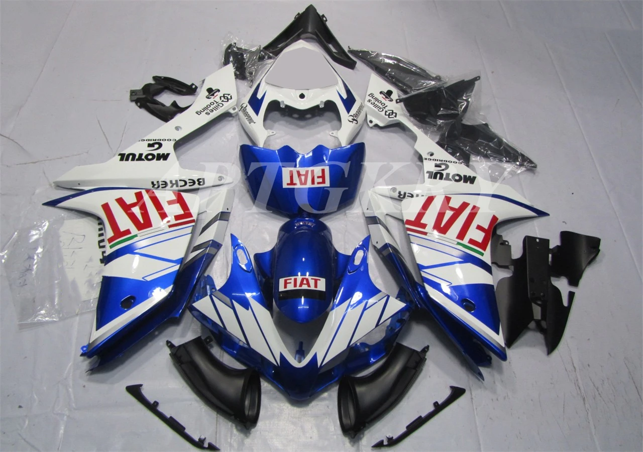Новый комплект обтекателей для мотоцикла из АБС-пластика, подходит для YAMAHA YZF R1 2007 2008 YZF-R1 YZF 1000R, кузов синего цвета на заказ Fiat
Новый комплект обтекателей для мотоцикла из АБС-пластика, подходит для YAMAHA YZF R1 2007 2008 YZF-R1 YZF 1000R, кузов синего цвета на заказ Fiat