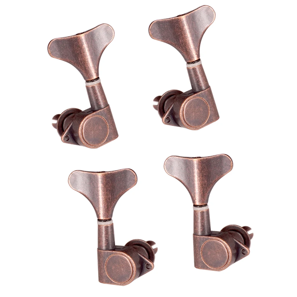 Fish Tail Buttons Bass String Tuners Pegs keys Machine Heads 2L2R Red Bronze for electric acoustic folk guitar
Fish Tail Buttons Bass String Tuners Pegs keys Machine Heads 2L2R Red Bronze for electric acoustic folk guitar