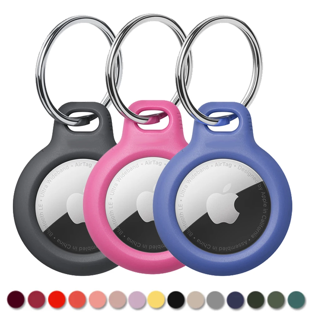 Secure Holder for Apple Airtags Case Protective Key Ring Cover Bumper Tracker Accessories Anti-scratch Keychain Air tag case
Secure Holder for Apple Airtags Case Protective Key Ring Cover Bumper Tracker Accessories Anti-scratch Keychain Air tag case