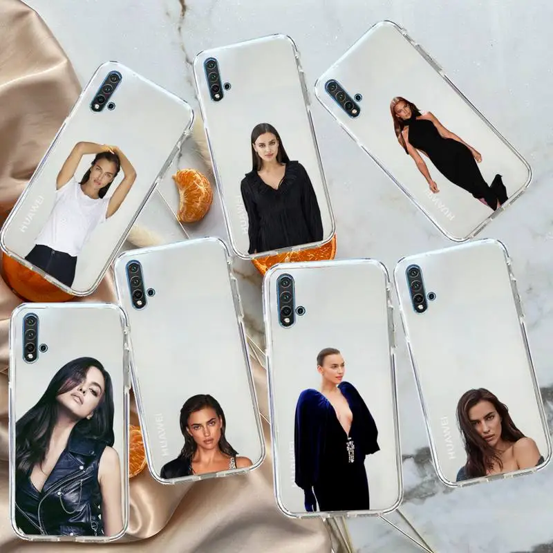 Russian Irina Shayk model Phone Case Transparent for Huawei honor P mate 40 20 30 10 50 i 9 x mate pro lite 8a
Russian Irina Shayk model Phone Case Transparent for Huawei honor P mate 40 20 30 10 50 i 9 x mate pro lite 8a