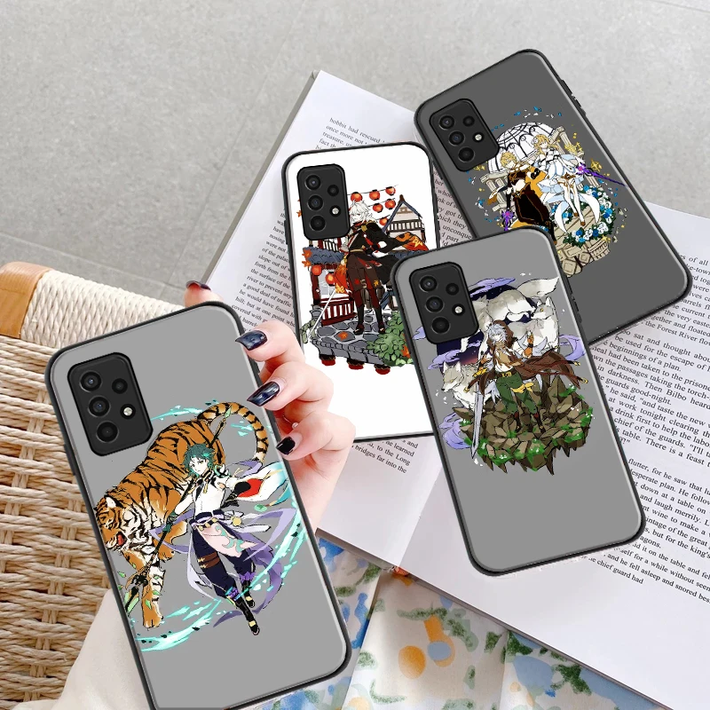 Genshin Impact Silicone TPU Phone Case For Samsung Galaxy A11 A21S A31 A32 A41 A42 A51 A52 A71 A72 4G 5G Shell Cover Coque Capa
Genshin Impact Silicone TPU Phone Case For Samsung Galaxy A11 A21S A31 A32 A41 A42 A51 A52 A71 A72 4G 5G Shell Cover Coque Capa