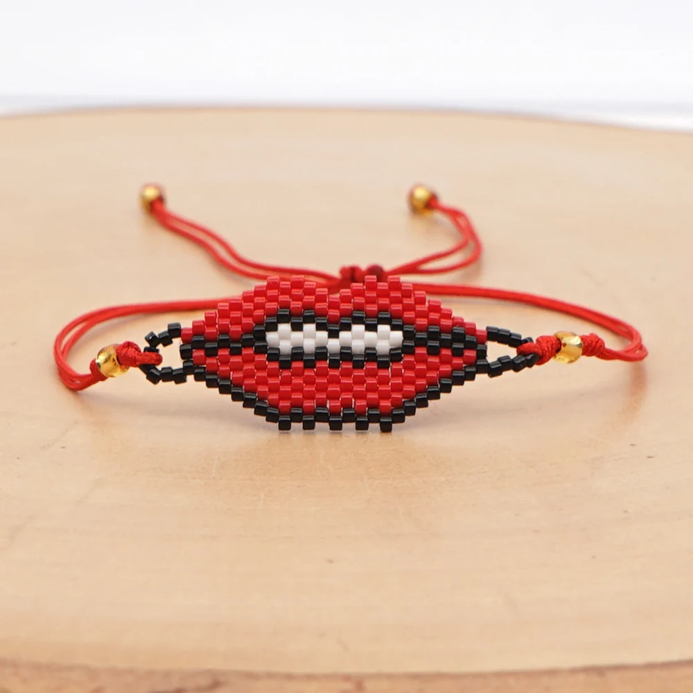 Go2boho Lip Bracelets For Couple Jewellery Trendy Japanese Bead Pulsera Woven Friendship Jewellery Miyuki Seed Beads Bracelet
Go2boho Lip Bracelets For Couple Jewellery Trendy Japanese Bead Pulsera Woven Friendship Jewellery Miyuki Seed Beads Bracelet