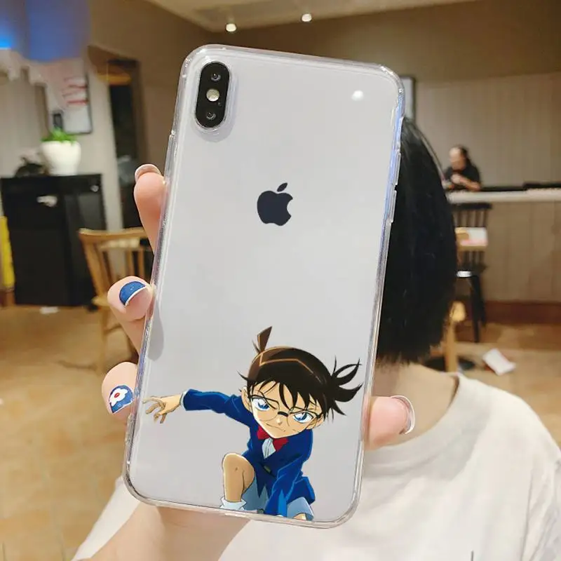 Japan anime Detective Conan Phone Cases Transparent for iPhone 6 7 8 11 12 s mini pro X XS XR MAX Plus
Japan anime Detective Conan Phone Cases Transparent for iPhone 6 7 8 11 12 s mini pro X XS XR MAX Plus