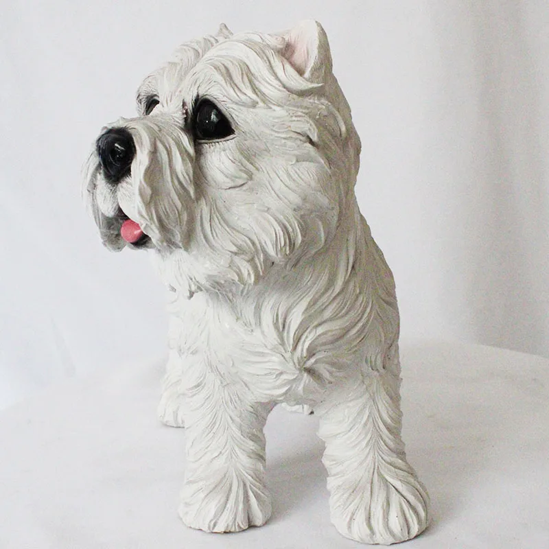 Hot West Highland Terrier Dog Statue Resin Crafts Figurine Desktop Home Office Decor Gifts for Dog Lovers
Hot West Highland Terrier Dog Statue Resin Crafts Figurine Desktop Home Office Decor Gifts for Dog Lovers
