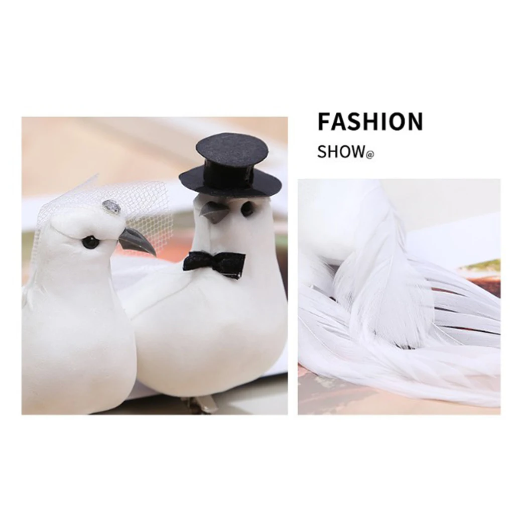 12pack Creative Couple Artificial Bird Party Orgaments 5.9x3.1x2.8inch
12pack Creative Couple Artificial Bird Party Orgaments 5.9x3.1x2.8inch