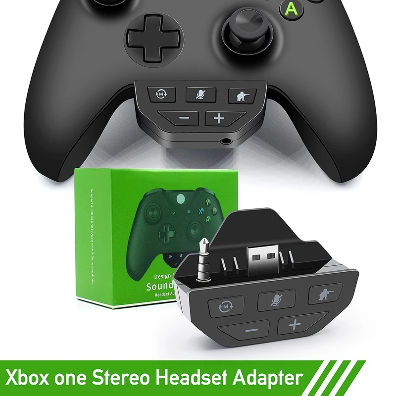 Handle Stereo Headset Adapter Controller Adapters Headphone Converter for xbox one Wireless Gamepad
Handle Stereo Headset Adapter Controller Adapters Headphone Converter for xbox one Wireless Gamepad