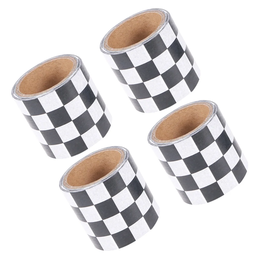4 Rolls Paper Tapes Black and White Squares Decorative Stickers Simple Tape Gift Packaging Band for DIY Craft(White and Black)
4 Rolls Paper Tapes Black and White Squares Decorative Stickers Simple Tape Gift Packaging Band for DIY Craft(White and Black)