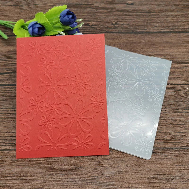 AOKEDIY Flower Plastic Embossing Folders for DIY Scrapbooking Paper Craft/Card Making Decoration Supplies
AOKEDIY Flower Plastic Embossing Folders for DIY Scrapbooking Paper Craft/Card Making Decoration Supplies