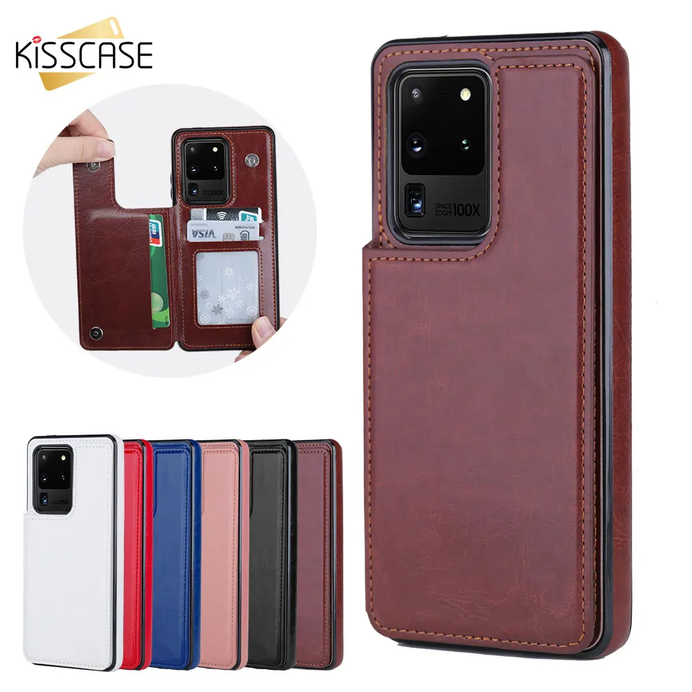 Чехол книжка для Samsung Galaxy S20 Plus роскошный кожаный чехол бумажник с откидной