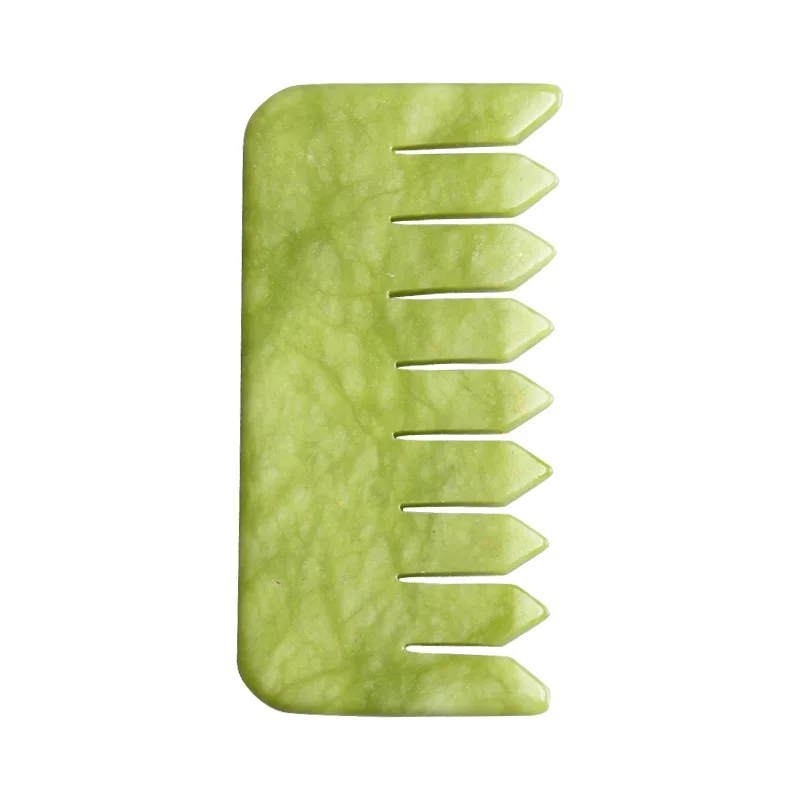 Natural Jade Stone Comb Gua Sha Scraper Spa Acupuncture Head Therapy Jade Massager Hair Care Beauty Tool Head Scalp Massage Tool
Natural Jade Stone Comb Gua Sha Scraper Spa Acupuncture Head Therapy Jade Massager Hair Care Beauty Tool Head Scalp Massage Tool