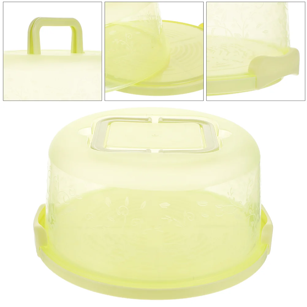 3Pcs Portable Cake Boxes Refrigerator Fruits Vegetable Food Storage Boxes (Random Color)
3Pcs Portable Cake Boxes Refrigerator Fruits Vegetable Food Storage Boxes (Random Color)