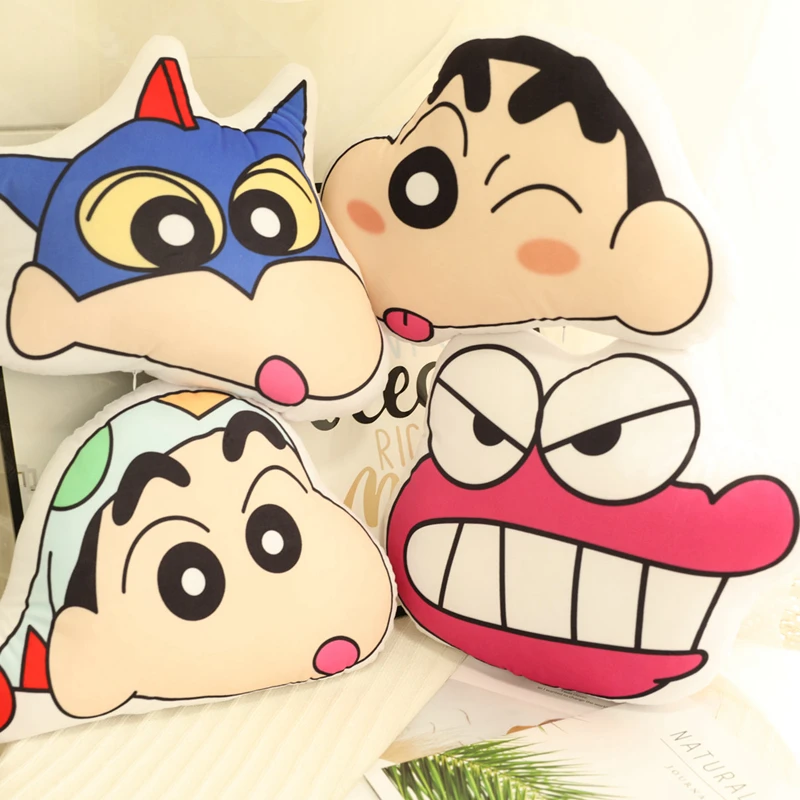 1PC Cartoon Pajama Crayon Shinchan washable Pillow Sofa Cushion Office Napping Bedroom Decor High Quality Present For Kid - купить по