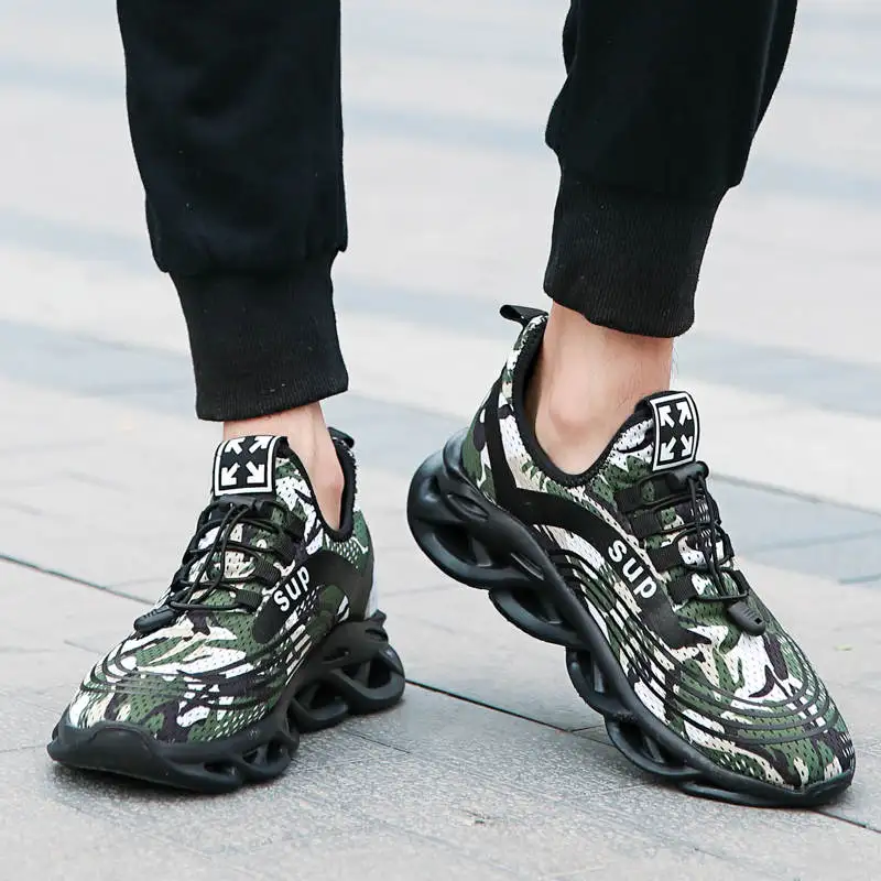 Мужские кроссовки цвета хаки, Вулканизированная подошва, высокие, теннисная обувь для бега, мягкая подошва, известный бренд 537B 
Мужские кроссовки цвета хаки, Вулканизированная подошва, высокие, теннисная обувь для бега, мягкая подошва, известный бренд 537B