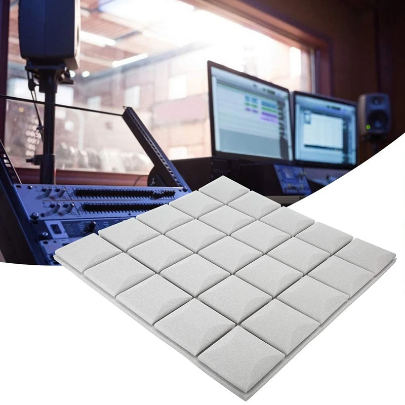 6 Pcs Mushroom Soundproof Foam Sound-Absorbing Cotton Acoustic Panels Studio Soundproofing Foam Wedges Tiles,50X50X3cm
6 Pcs Mushroom Soundproof Foam Sound-Absorbing Cotton Acoustic Panels Studio Soundproofing Foam Wedges Tiles,50X50X3cm