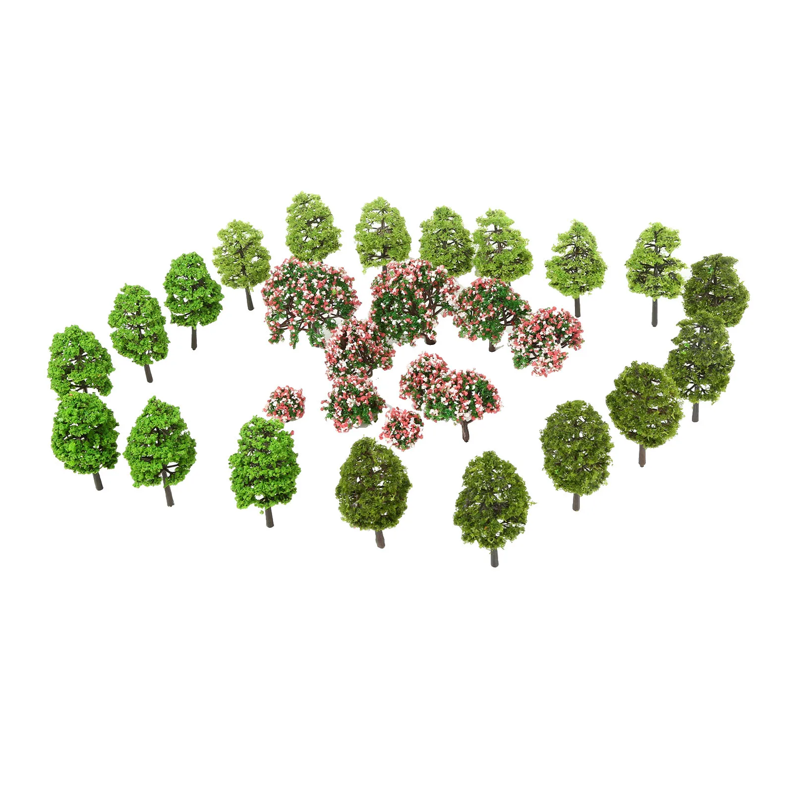 70pcs/kit Model Trees Green Peach Bloom Flower Plastic 1:75-1:500 Scenery Mini Garden Kid Toy Decor Architectural Landscape
70pcs/kit Model Trees Green Peach Bloom Flower Plastic 1:75-1:500 Scenery Mini Garden Kid Toy Decor Architectural Landscape