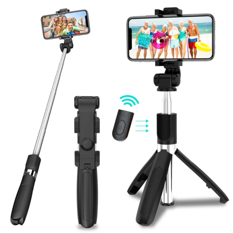 Wireless Bluetooth Selfie Stick tripod monopod stand Phone holder for Outdoor travel
Wireless Bluetooth Selfie Stick tripod monopod stand Phone holder for Outdoor travel