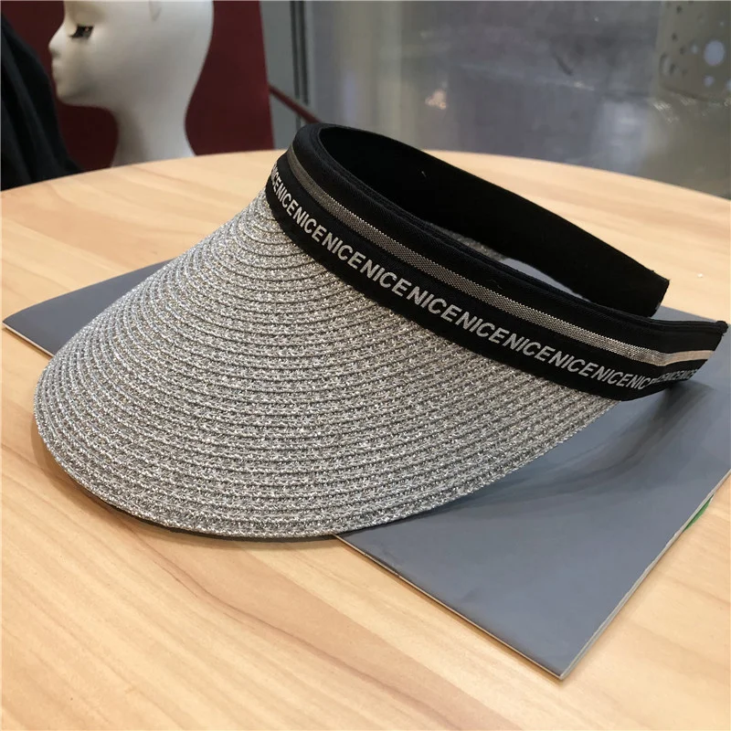 Summer Internet Celebrity Raffia Hat Air Top Sunhat Women's Seaside Vacation Casual Sun-Proof Headband Hat UV Protection
Summer Internet Celebrity Raffia Hat Air Top Sunhat Women's Seaside Vacation Casual Sun-Proof Headband Hat UV Protection