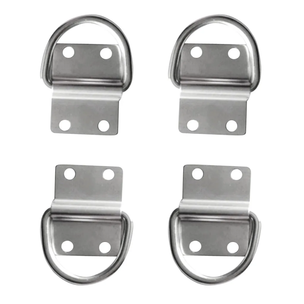 4x Stainless Steel Lashing Ring Staple Cleat Tie Down Boat Part Accessories
4x Stainless Steel Lashing Ring Staple Cleat Tie Down Boat Part Accessories