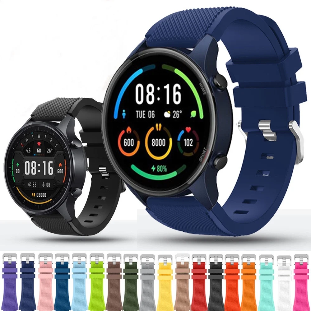 Ремешок спортивный для Xiaomi MI Watch, мягкий силиконовый дышащий браслет для смарт-часов, аксессуары для наручных часов, 22 мм
Ремешок спортивный для Xiaomi MI Watch, мягкий силиконовый дышащий браслет для смарт-часов, аксессуары для наручных часов, 22 мм