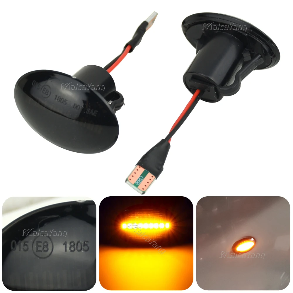 Repeater Side Marker Lamp Dynamic LED Turn Signal Light For Fiat 500 Ford KA Lancia Lybra Ypsilon Maserati GranCabrio Granturis
Repeater Side Marker Lamp Dynamic LED Turn Signal Light For Fiat 500 Ford KA Lancia Lybra Ypsilon Maserati GranCabrio Granturis