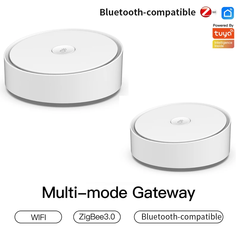 Многорежимный шлюз Tuya, совместимый с Bluetooth сетчатый хаб Smartlife для связи ZigBee, работает с Alexa Google Home, умный автоматический
Многорежимный шлюз Tuya, совместимый с Bluetooth сетчатый хаб Smartlife для связи ZigBee, работает с Alexa Google Home, умный автоматический