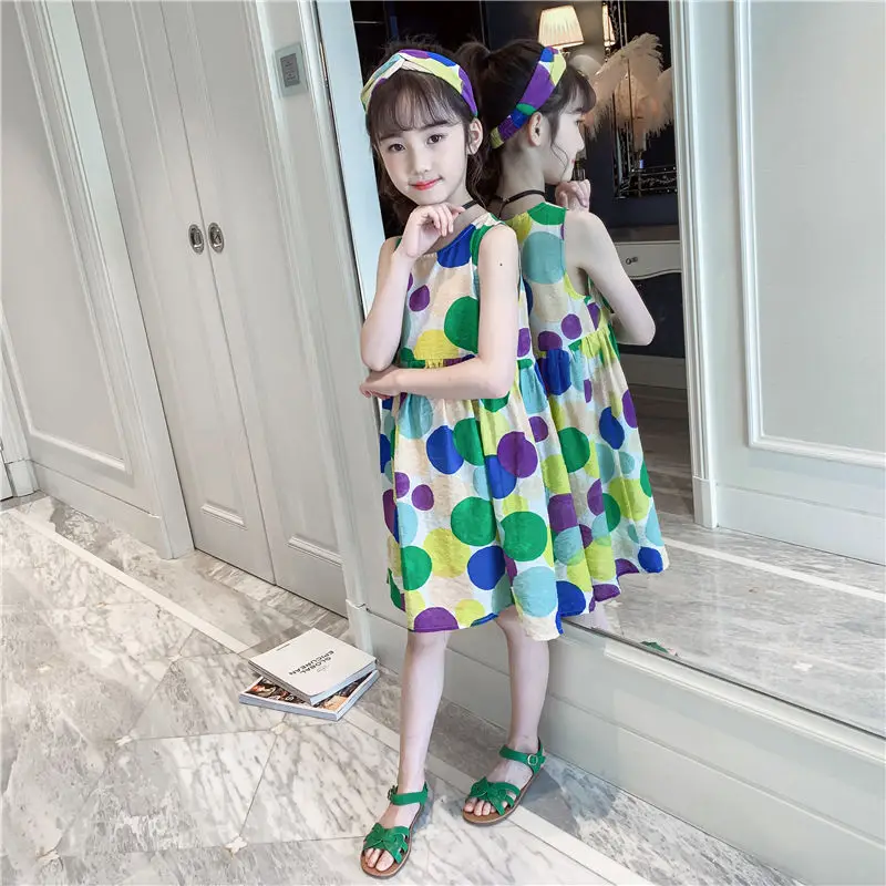 New 2021 Summer Girl Party Dress Children Clothing Princess Kids Dresses For Girls Casual Wear Dots Print Vestido Robe Fille Q51
New 2021 Summer Girl Party Dress Children Clothing Princess Kids Dresses For Girls Casual Wear Dots Print Vestido Robe Fille Q51
