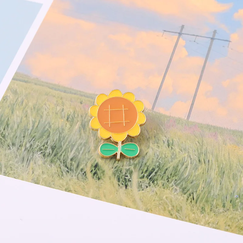 Sunflower Enamel Pins Floral Brooches Plant Badges for Banquet Wedding Party Women Fashion Jewelry High Quality
Sunflower Enamel Pins Floral Brooches Plant Badges for Banquet Wedding Party Women Fashion Jewelry High Quality