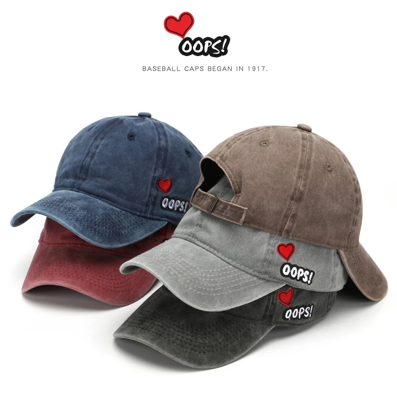 Summer Unisex Love Embroidery Baseball Cap outdoor Shade Retro Get old Men Women casual adjustable Snapback Couple Hat A131
Summer Unisex Love Embroidery Baseball Cap outdoor Shade Retro Get old Men Women casual adjustable Snapback Couple Hat A131