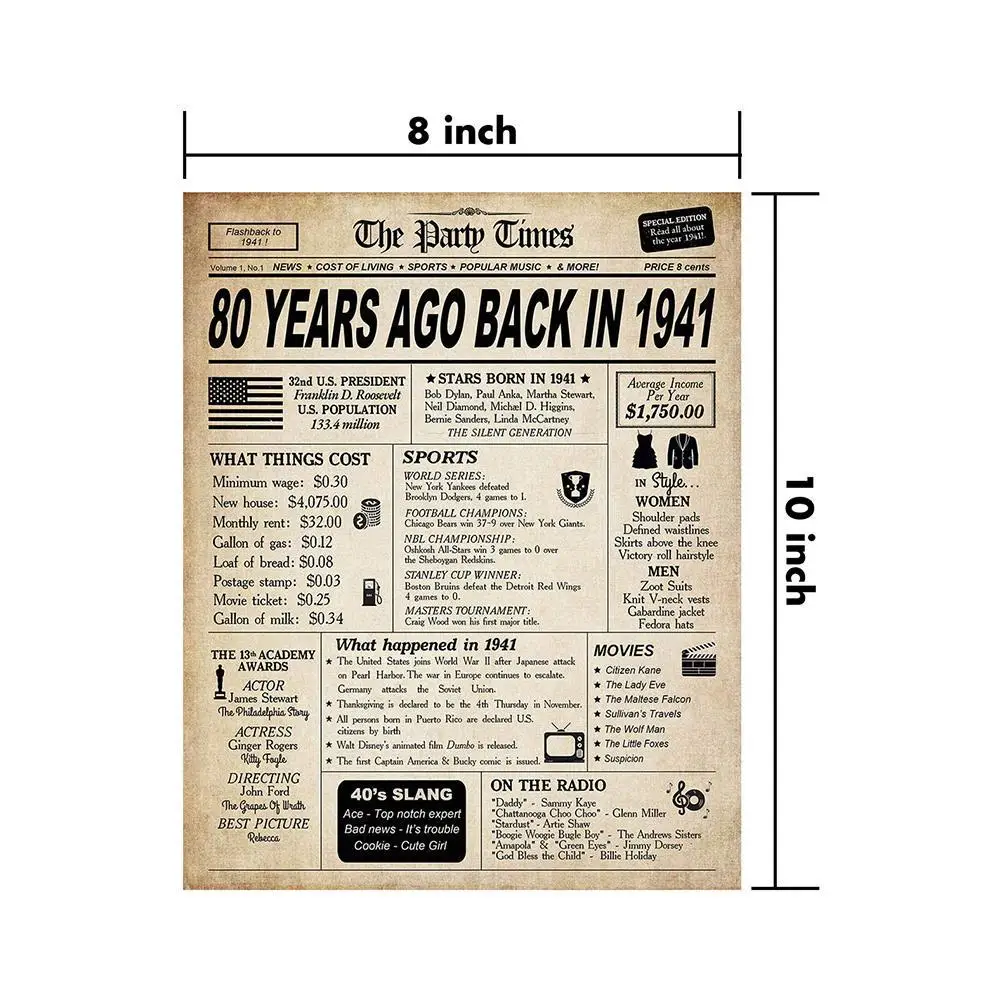 30/40/50/60/70/80th Birthday Decorations For Women Classy Men, Decorations party Vintage or poster birthday Decor Table B9Q3
30/40/50/60/70/80th Birthday Decorations For Women Classy Men, Decorations party Vintage or poster birthday Decor Table B9Q3