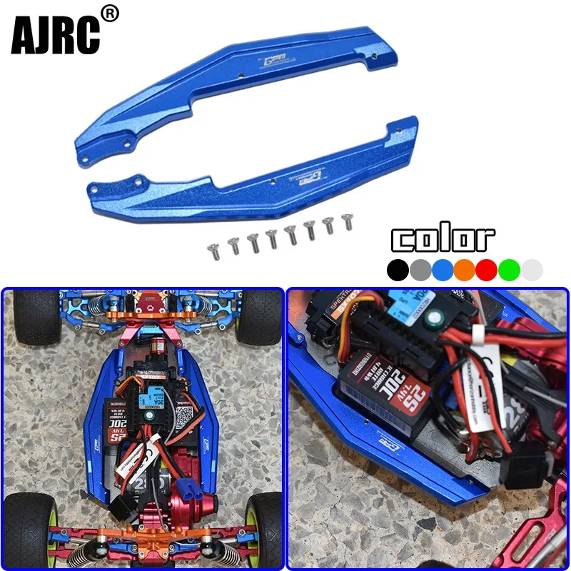 

Losi 1/18 Mini-t 2.0 2wd Stadium Truck Rtr Aluminum Left And Right Outer Guards/pedals Los211019