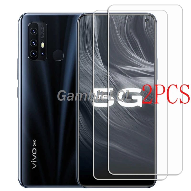 ДЛЯ Vivo Z6 Закаленное стекло Защитная для 5G V1963A 6 57 "Защитная пленка экрана |