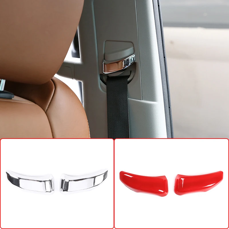 ABS Glossy Silver/Red Car Styling Seat Safety Belt Cover Stickers Trim For Toyota Tundra 2014-2018 Interior Accessories
ABS Glossy Silver/Red Car Styling Seat Safety Belt Cover Stickers Trim For Toyota Tundra 2014-2018 Interior Accessories