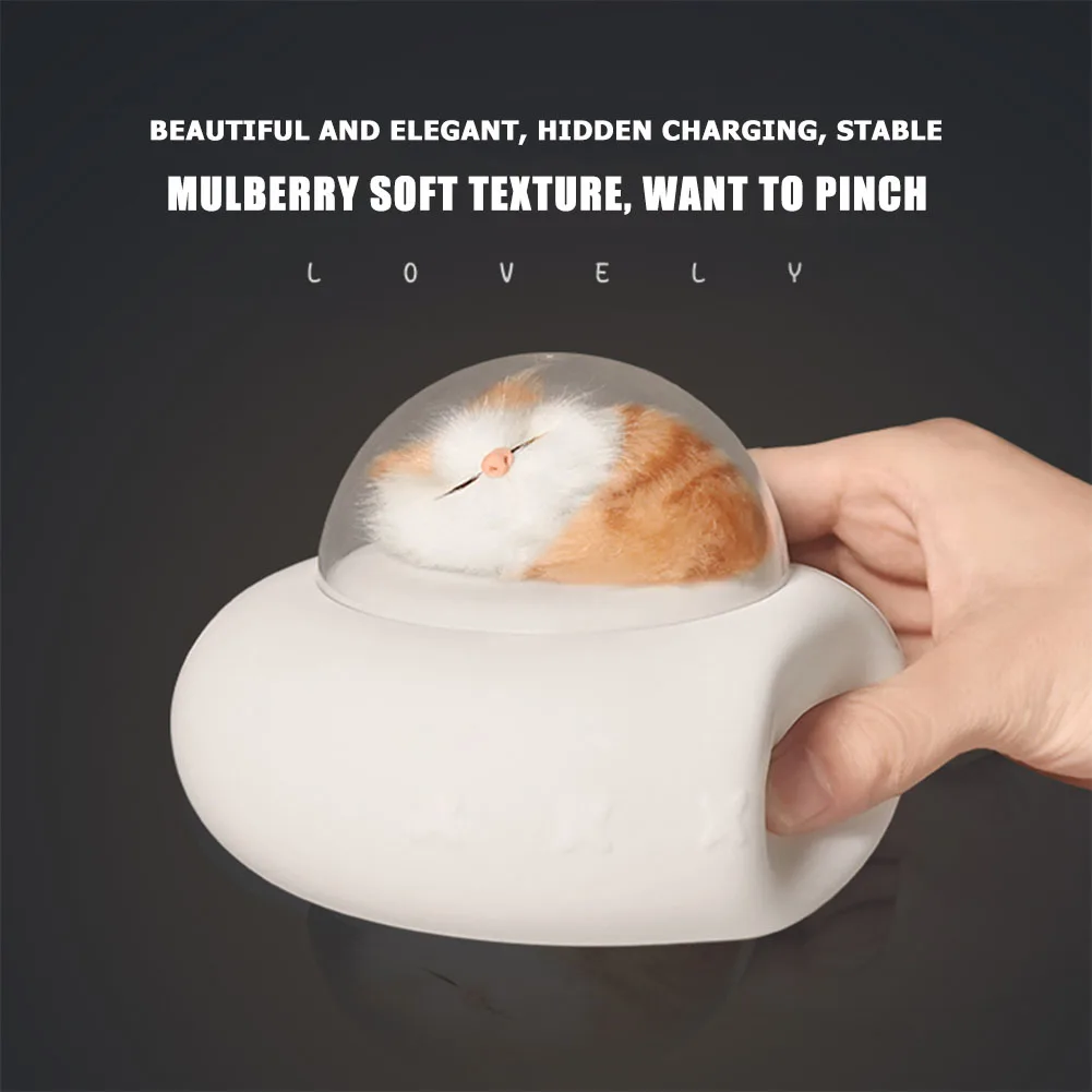 Pet LED Night Light Touch Sensor 7 Colors Dimmable Timer USB Rechargeable Silicone Spaceship Bedside Lamp for Children Baby Kids
Pet LED Night Light Touch Sensor 7 Colors Dimmable Timer USB Rechargeable Silicone Spaceship Bedside Lamp for Children Baby Kids