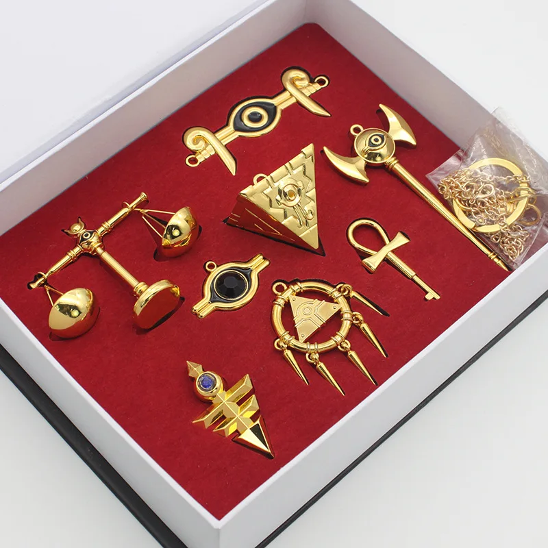 Фото Ю-Ги-о! Цепочка с подвеской Сокровища коллекция подвесок золотые предметы для